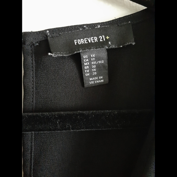 Black V-Neck Dress - Picture 3 of 4